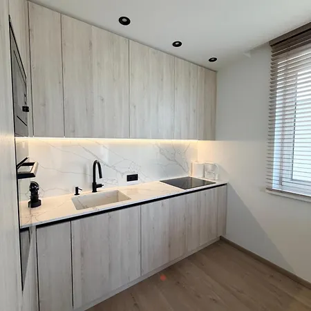 Lejlighed New With Private Parking , 10 Min Drive To & Self Check-in Klaipėda