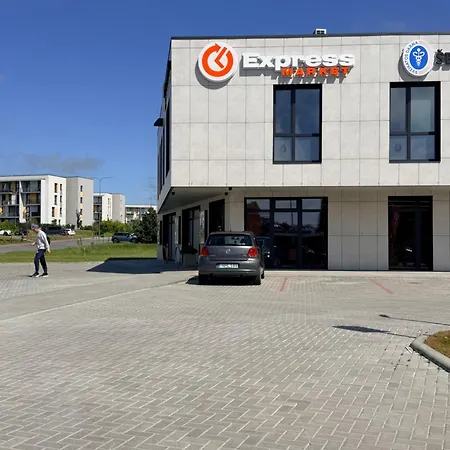 New With Private Parking , 10 Min Drive To & Self Check-in Klaipėda